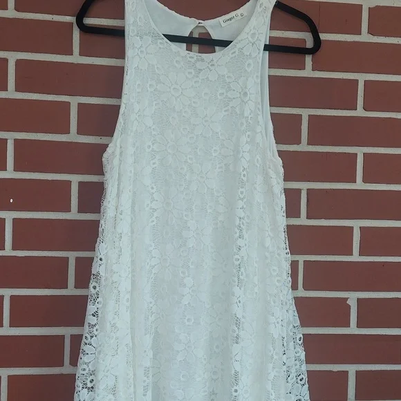 chinese dress ladies Cream with Western Lace Print Fairground Dress The Great. Cream with Western Lace Print / 2 main image 1